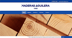 Desktop Screenshot of maderasaguilera.com